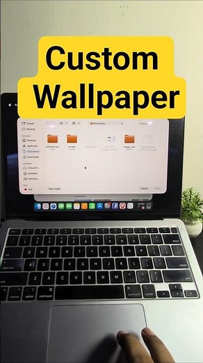 MAC Set Custom Wallpaper #mac #macbook #macos #wallpaper #customwallpaper #desktopbackground #apple