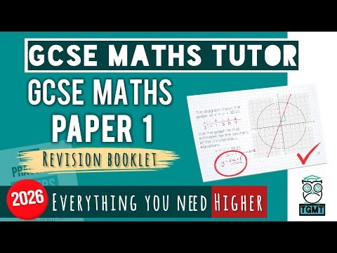 Every Topic you NEED for GCSE Maths Revision for Paper 1 | Grade 6-9 | Higher | 14th May 2026