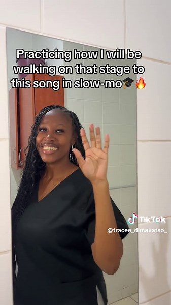 Graduation Walk Practice with Slow Walk Song