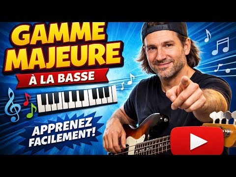 Major Scale on Bass Guitar (C Major) | Learn Fast & Easy