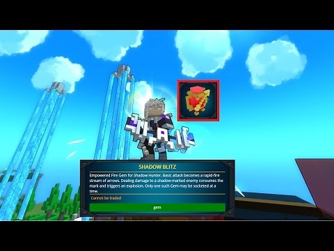 Trove Tutorial Shadow hunter class gem
