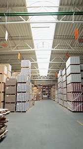 Factory for the production of parquet board. Modern industrial factory.