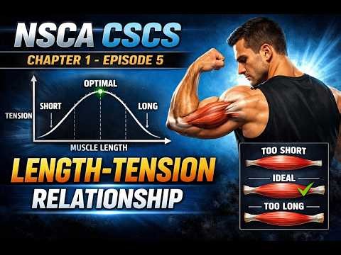 NSCA CSCS Chapter 1 | Episode 5: Length-Tension Relationship Explained