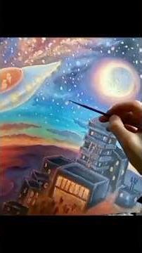 👽🛸UFO painting process