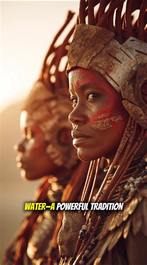 Why This Tribe Never Bathes with Water#himbatribe #africantribeculture #shorts