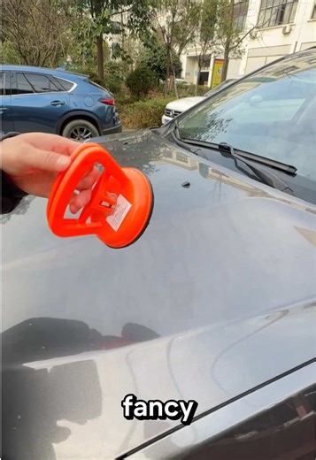 Easy Car Dent Repair with a Suction Cup Tool
