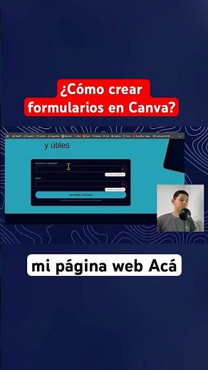 Como crear formularios en #canva #canvaforms #canvatutorial