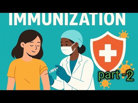Immunization, part -2 full theory with explanation #