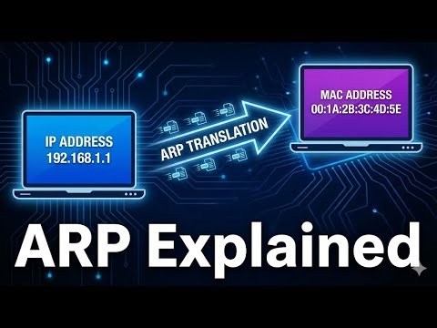 ARP Explained 🔄 | Address Resolution Protocol Made Simple