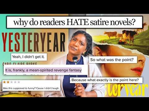 Why Do Readers HATE Satirical Novels? The Origins of Satire & How It's REALLY Used in Fiction