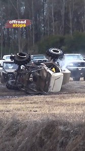 16K views · 110 reactions | Flipped the truck !! #mudding #mud #truck #trucks #races #Daytona500 | Stops Plus | Facebook