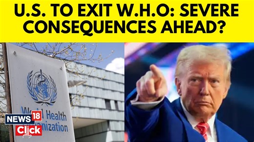 US President Donald Trump has signed an executive order to begin the process of withdrawing the US from the World Health Organization Himani Chandna explains what would be the impact #UnitedStates #DonaldTrump #WHO | News18