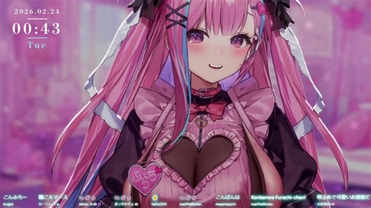 【耳舐め/KU100】舌の感触、わかるでしょ？Ear licking❤Live Cute Voice Relaxation ASMR【桜彗ふらち】