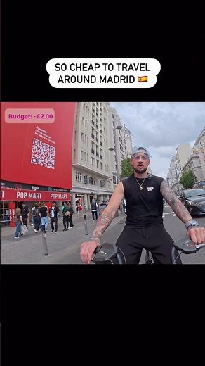 The cheapest way to travel around Madrid 🇪🇸