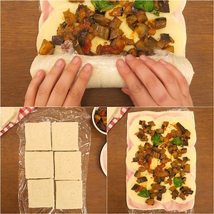 Line up 6 slices of sandwich bread. An original recipe for a quick and tasty dinner | Cookist Wow