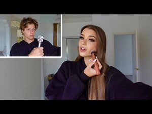 BOYFRIEND DOES MY VOICEOVER (Makeup Tutorial pt. 2)