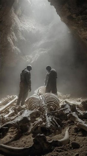 Gigantic Saber-Tooth Fossil Found in Argentine Cave