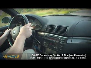 E46 M3 Supersprint Section 2 Pipe ( # 787513 )