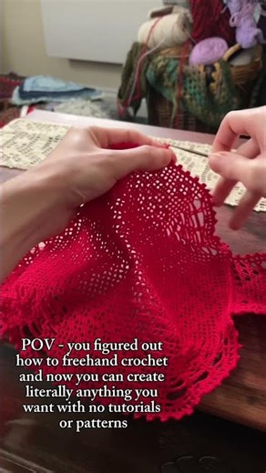 When you can crochet ANYTHING without a pattern