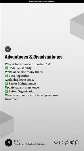 Lesson 20: Java Inheritance Explained for Beginners | OOP Concepts with Examples in Java