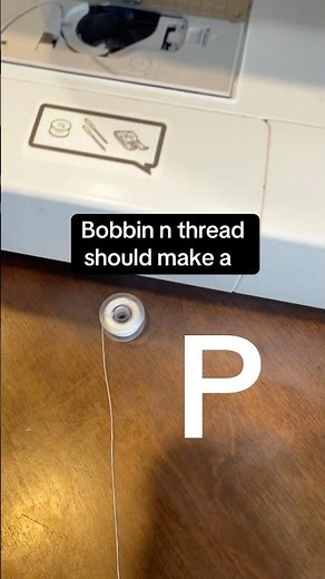 How to insert the bobbin into a sewing machine #sewing #sewingtips