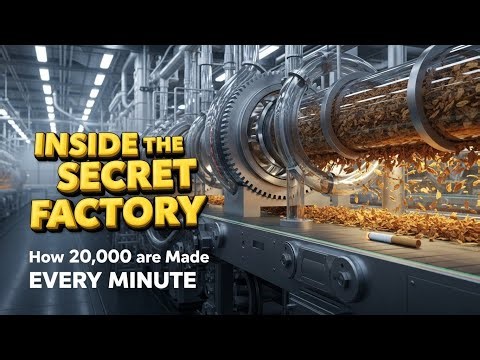 Inside The Secret World of Cigarette Factory | Full Manufacturing Process 2025
