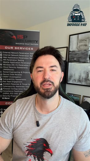 Patrick Gorman on Instagram: "Having a Black Friday deal on Infosec Pat Security get your penetration testing courses today at a discount. Use the following link academy.infosecpat.com. For a limited time, all courses at InfoSec Pat Academy are on sale for Black Friday. Check out Daniel Lowries new Web Pentesting course on ISP Academy ASAP. It is great, and YES, I did the course, and I loved it. At checkout, use code: ISPBLACKFRIDAYSALE ✅ Learn ethical hacking and penetration testing, step-by-st