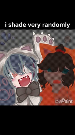 why did the text and the song sync for a few seconds- #art #speeddraw #ibispaintx #ocdrawing #oc