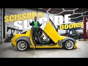 HOW HARD IS IT TO INSTALL SCISSOR DOORS ON A CAR?