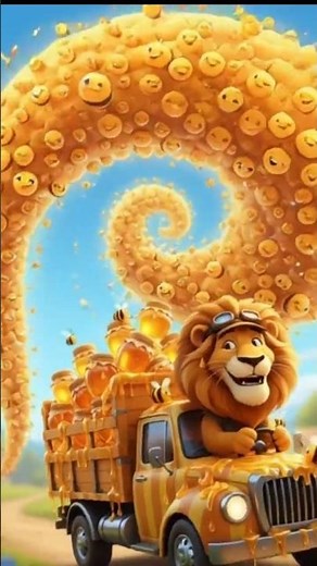 “Sweet Jalebi House & The Honey Lion 🍯 | Cartoon Story for Children