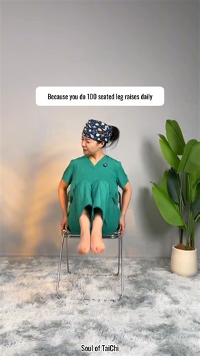 Soul Of Taichi on Instagram: "Home workout with just a chair — tighten your core and sculpt your abs! Perfect for beginners. Let’s get that waistline! Follow for more daily home workouts 💪 #HomeWorkout #AbsWorkout #FlatStomach CoreTraining BeginnerFriendly"