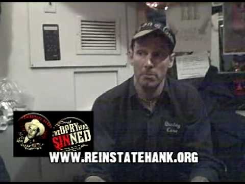 Hank 3 interview Part 1 No Budget TV Music