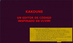 Kakoune, un buen editor de código como alternativa a Vim