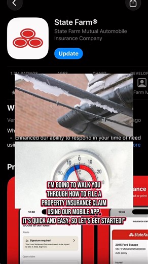 Filing a property insurance claim has never been easier!📱 Join me as I walk you through the simple steps to file a claim using the State Farm mobile app! If you have questions, I’m here to help! #StateFarm #InsuranceClaims #MobileApp #CustomerService #HomeInsurance #InsuranceMadeEasy #statefarm #TeamCarlos #ClaimsProcess | Jessica Carlos - State Farm Insurance Agent