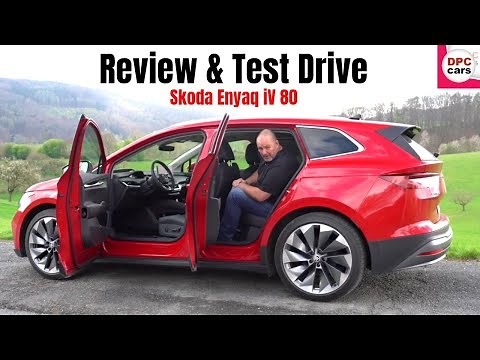 Electric Skoda Enyaq iV 80 Review and Test Drive