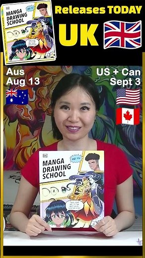 Solve Your Manga Drawing Problems with My Huge New Book🤩Manga Drawing School by Mei Yu #mangadrawing