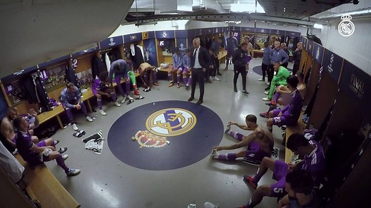 18M views · 67K reactions |  Go behind-the-scenes and watch Zidane's half-time team talk at the 2017 Champions League final! ¡El 'behind-the-scenes' durante la charla de Zidane en el descanso de la Final de la Champions 2017!  #EnelCorazóndeLaDuodécima  Available on #RMTV | Real Madrid C.F. | Facebook