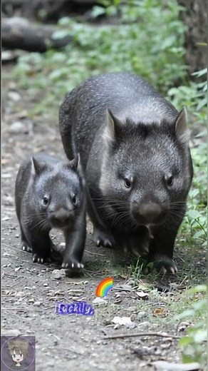 “How Baby Wombats Learn to Dig Their First Burrows 🐾🦡🥹”