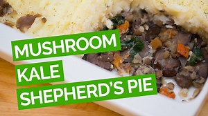 2K views · 32 reactions | Here's a hearty vegetarian shepherd's pie recipe made with a delicious mushroom, lentil, and kale filling then topped off with tangy sour cream mashed potatoes. | Jerry James Stone | Facebook