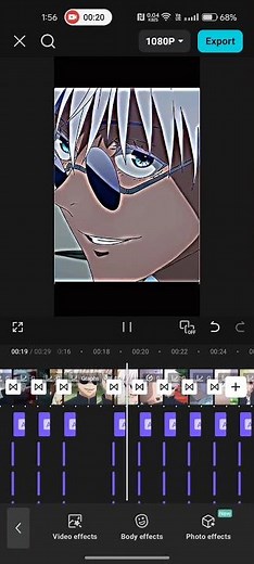 Gojo Satoru Edit Tutorial 💙 | Smooth Anime Edit (Easy)