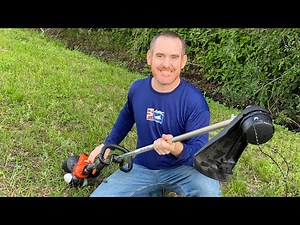 Restring a 2 Sided Spool on a String Trimmer Weed Eater EASY!!