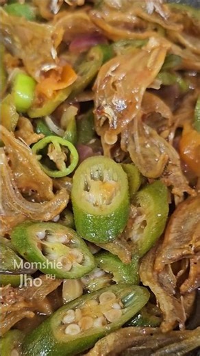 Budget Ulam Idea: Okra with Dilis Done Right! #budgetfriendly #ulamideas #pinoyfood #shorts