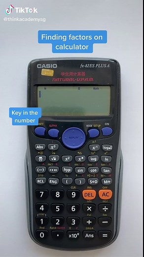 How to Find Factors on Calculator