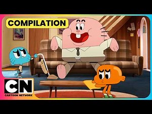 Gumball & Darwin on Duty😬🏠| The Amazing World Of Gumball⚽| Kids video | ‪@cnindia‬ ​
