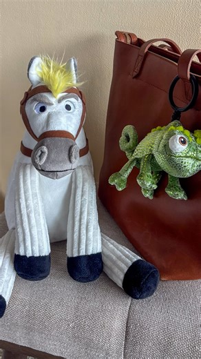 Leanne Hopgood/Home Fragrance on Instagram: "The new Disney Tangled Collection features Plush inspired by the loveable Pascal and Maximus launching January 1st. Link to shop in bio #disneytangled #scentsybuddy #scentsybuddyclip"