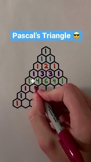 Pascal’s Triangle 😎 #Shorts #math #maths #mathematics