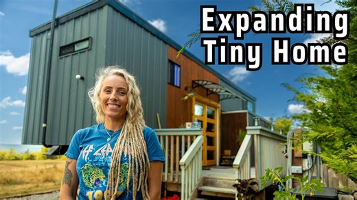 She built a stunning tiny house for $30k 🌱