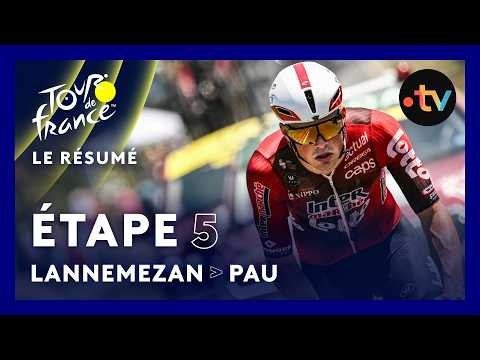 Tour de France 2026 : première EXPLICATION entre sprinteurs (résumé étape 5)