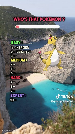 Who’s that Pokemon ? Quiz pokemon #quizz #pokemon