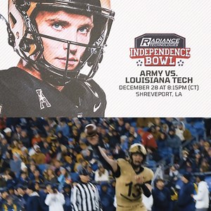 Cheer on Army at the Independence Bowl on December 28 in Shreveport vs. Louisiana Tech. | Army West Point Athletics